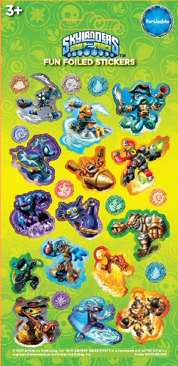 Skylanders Swapforce Stickers Skylanders Swapforce Stickers