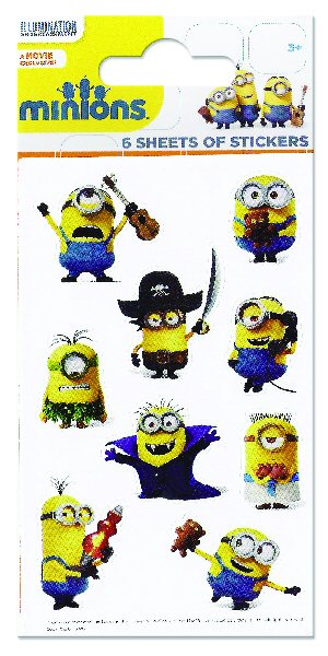 Minions Party Sticker Pack