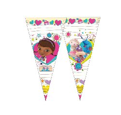 Doc McStuffins Party Cellophane Cone Bags