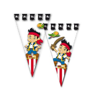 Jake and The Neverland Pirates Cellophane Cone Bags