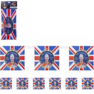 King Charles Coronation Rayon Bunting