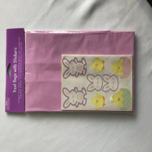 Treat bags with stickers Treat bags with stickers
