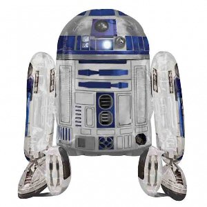 Star Wars R2D2 AirWalker Foil Balloon Star Wars R2D2 AirWalker Foil Balloon