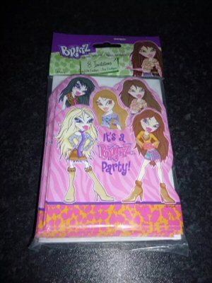 Fashion Bratz Party Invitations Fashion Bratz Party Invitations