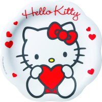 Hello Kitty Party Sweetheart Melamine Plate