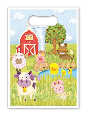 Farmyard Animals Party Loot Bags