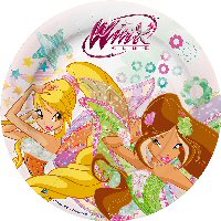 Winx Party Melamine Plate