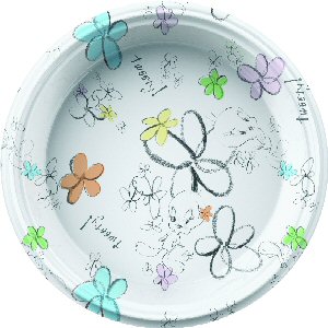 Tweety Pie Flower Party Plastic Plates