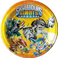 Skylanders Party Small Paper Plates Skylanders Party Small Paper Plates