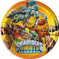 Skylanders Party Paper Plates Skylanders Party Paper Plates