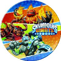 Skylanders Melamine Plate Skylanders Melamine Plate