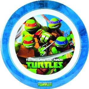 Teenage Mutant Ninja Turtles Melamine Plate Teenage Mutant Ninja Turtles Melamine Plate