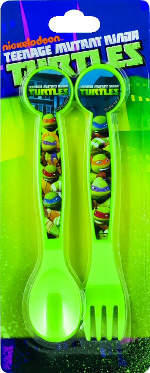 Teenage Mutant Ninja Turtles Plastic Cutlery Set