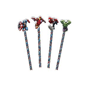 Avengers Pencil and Eraser Avengers Pencil and Eraser