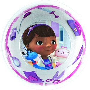 Doc McStuffins Melamine Deep Dish Plate Doc McStuffins Melamine Deep Dish Plate