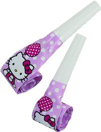 Hello Kitty Tulip Party Blowers