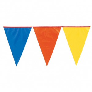 Multi Coloured Outdoor Flag Bunting