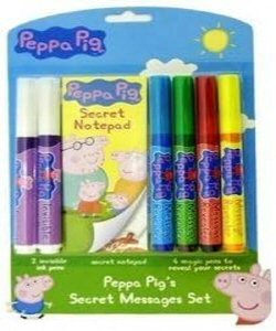 Peppa Pig Secret Messages Set Peppa Pig Secret Messages Set
