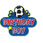 Birthday Boy Pin Badge