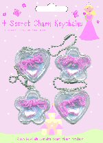 Party Princess Secret Charms Keyrings 154498