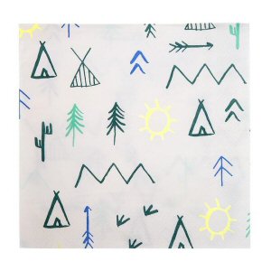 Let's Explore Lunch Napkins