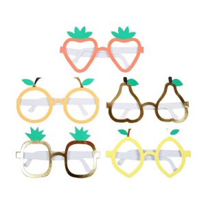 Tropical Card Fruit Glasses