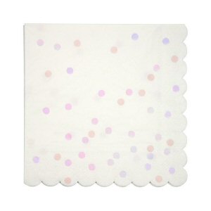 Iridescent Spot Lunch Napkins
