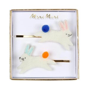 Bunny Hair Slides