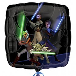 Star Wars The Clone Wars Foil Balloon Star Wars The Clone Wars Foil Balloon