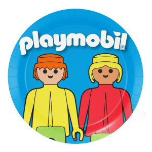Playmobil 18cm Party Plates Playmobil 18cm Party Plates
