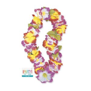 Hawaiian Lily Flower Rainbow Lei Hawaiian Lily Flower Rainbow Lei