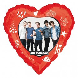 New One Direction Standard Foil Balloon