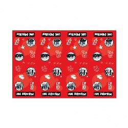 One Direction Plastic Party Tablecloth