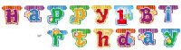 1st Birthday Jungle Party Happy Birthday Banner