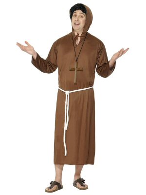 Monk Costume by Smiffys Monk Costume by Smiffys