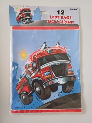 Firefighter party bags Firefighter party bags
