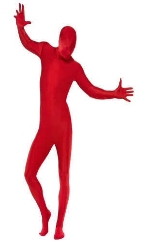 Second Skin Suit, Red Second Skin Suit, Red