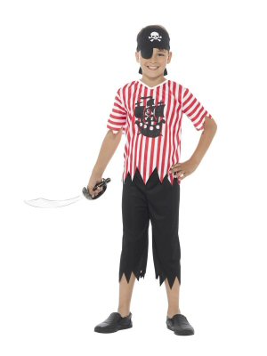  Jolly Pirate Boy Costume