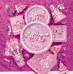 Birthday Princess Tiara Party Supplies