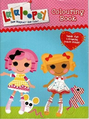 Lalaloopsy Party Colouring In Book Lalaloopsy Party Colouring In Book