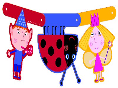 Ben and Holly Party Banner Ben and Holly Party Banner