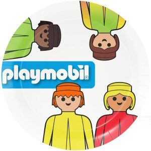 Playmobil 23cm Party Plates Playmobil 23cm Party Plates