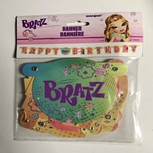 Bratz Party Happy Birthday Banner Bratz Party Happy Birthday Banner