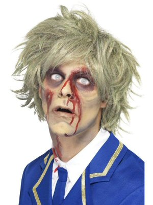 Grey Zombie Wig