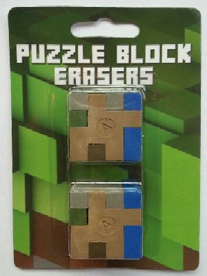 TNT Pixel Block Puzzle Erasers TNT Pixel Block Puzzle Erasers