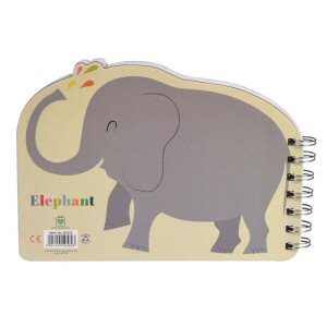 Elephant Spiral Notebook Elephant Spiral Notebook