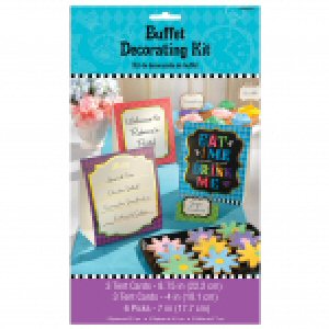 Mad Tea Party Buffet Decoration Kit Mad Tea Party Buffet Decoration Kit