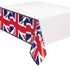 Best of British Plastic Union Jack Table Cover Best of British Plastic Union Jack Table Cover