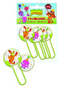 Moshi Monsters flying disks party bag fillers Moshi Monsters flying disks party bag fillers