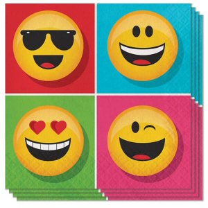 Emoji Designs Party Napkins